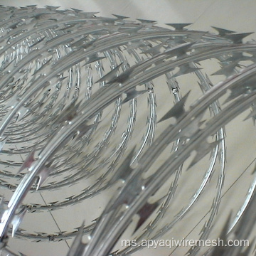 BTO-22 Galvanized Concertina Razor Wire